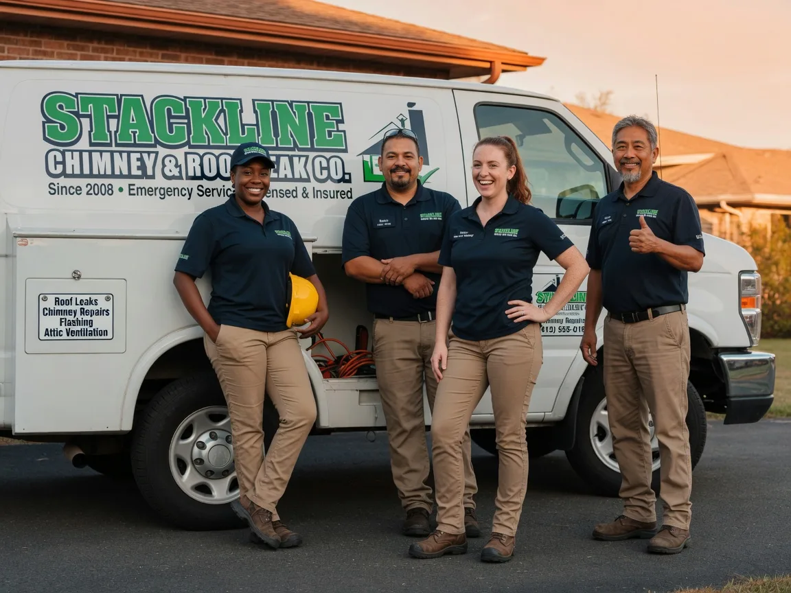 Chimney flashing repair company in Berger, MO
